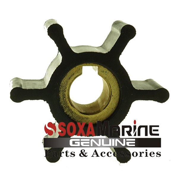 原水泵柔性橡膠葉輪可替換捷斯克Jabsco Impeller 22799-0001
